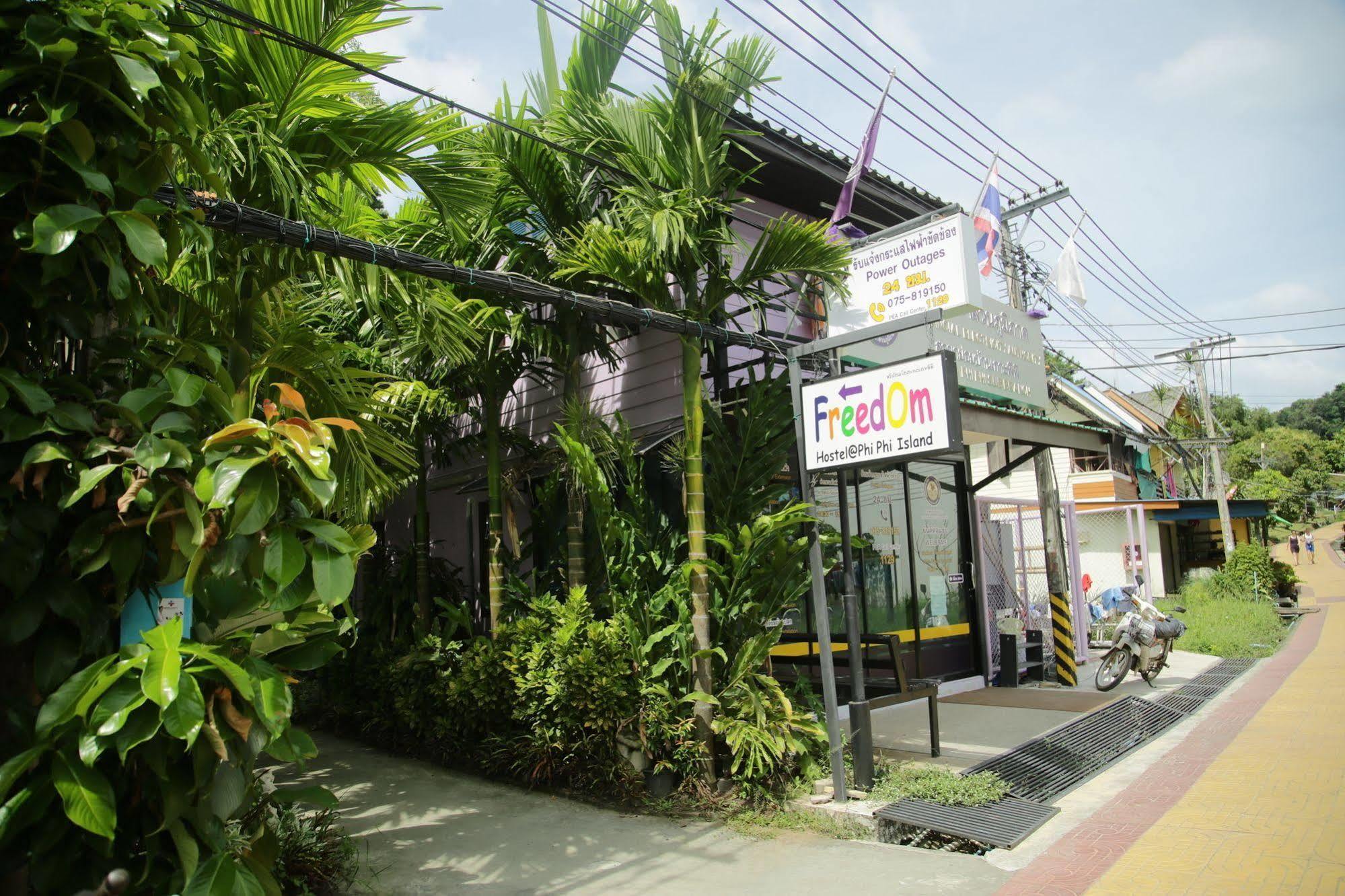Oyo 585 Freedom Hostel @ Phi Phi Phi Phi Don Exterior foto