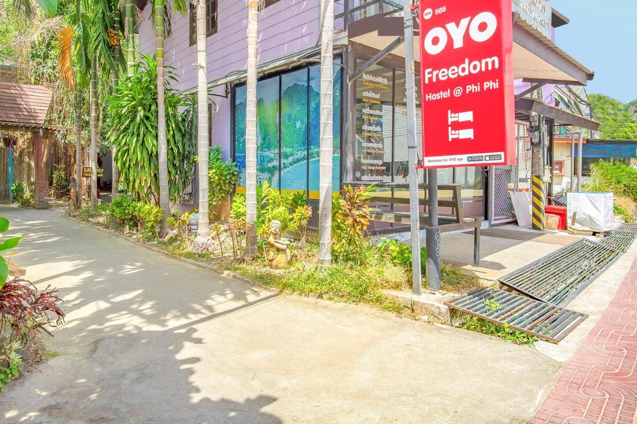 Oyo 585 Freedom Hostel @ Phi Phi Phi Phi Don Exterior foto
